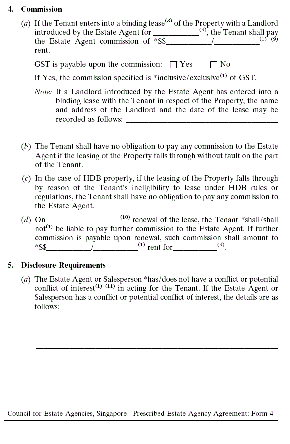 Estate Agents (Estate Agency Work) Regulations 2010 - Singapore ...